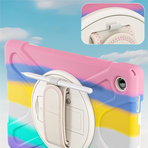 Pevné pouzdro s podstavcem a ramenním popruhem pro Samsung Galaxy Tab A11+