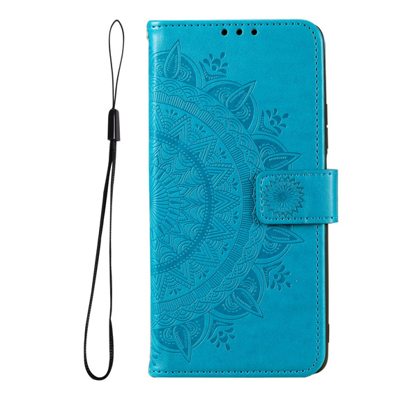 Klopové pouzdro pro Samsung Galaxy A53 5G, Mandala, modré