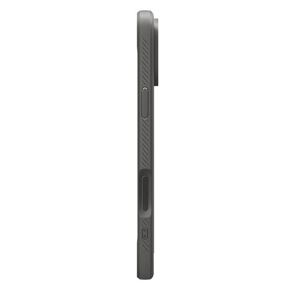 Spigen Rugged Armor MagSafe pouzdro pro iPhone 17 Pro, šedé
