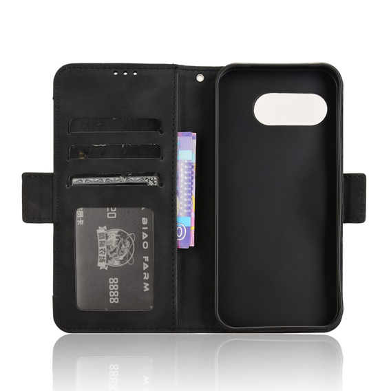 Klopové pouzdro pro Google Pixel 9A, Card Slot, černé