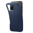 Pouzdro Spigen pro iPhone 16 Pro, Liquid Air, námořnicky modré + 9H tvrzené sklo
