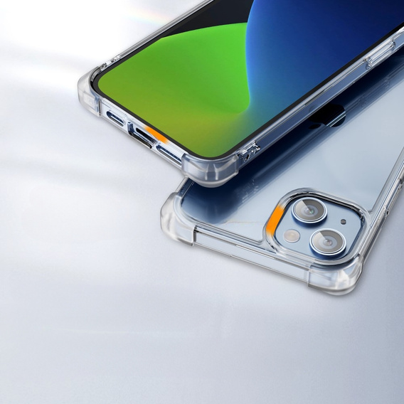 Pouzdro pro iPhone 13, ERBORD CornerShield, průhledné