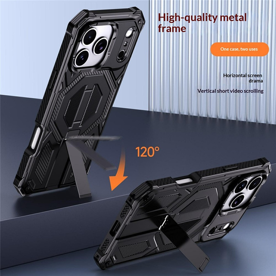 Ochranné pouzdro s podstavcem kompatibilní s MagSafe pro iPhone 17 Pro Max