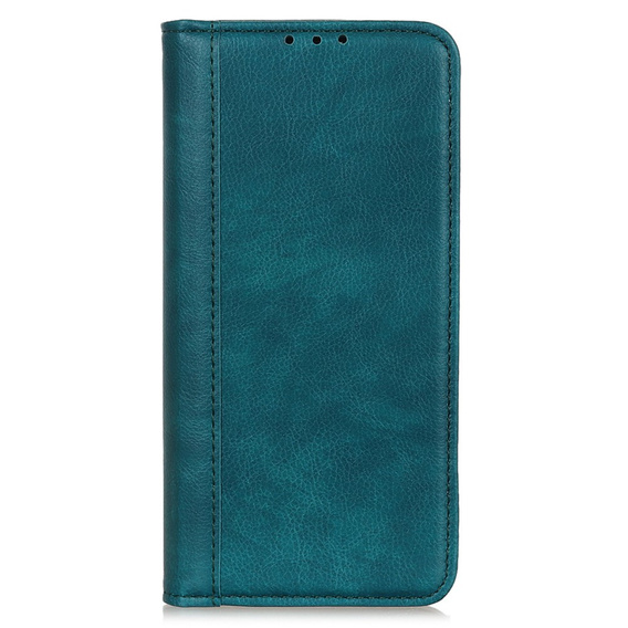 Pouzdro pro Xiaomi 14 Ultra, Wallet Litchi Leather, zelené