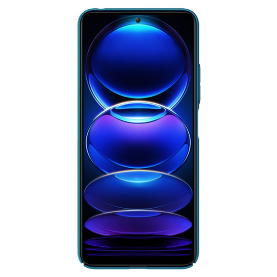 Pouzdro NILLKIN pro Xiaomi Redmi Note 12 5G / POCO X5 5G, Super Frosted Shield Case, modré