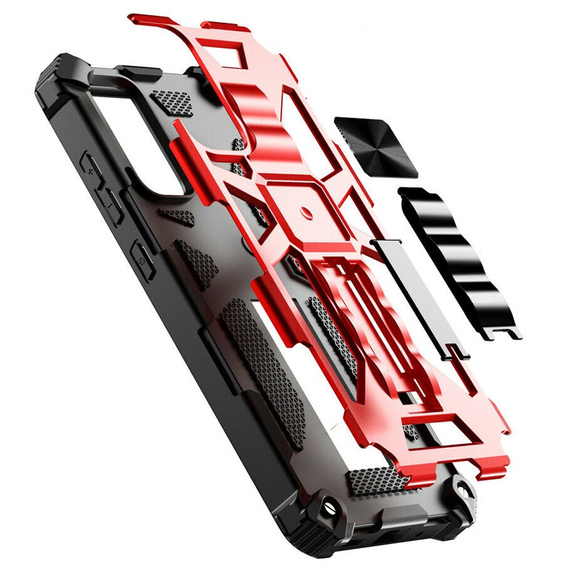 Pouzdro pro Samsung Galaxy A32 5G, Armor Kickstand, červené