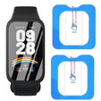 2x Tvrzené sklo ERBORD pro Xiaomi Smart Band 9 Active, s montážním rámečkem
