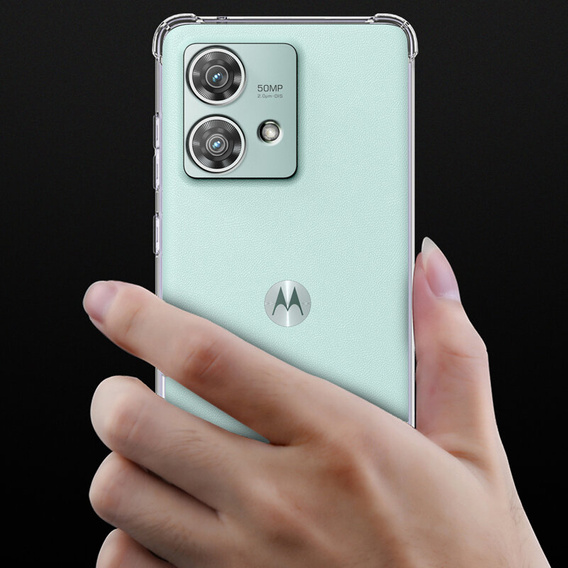 Pouzdro pro Motorola Edge 40 Neo, Dropproof, průhledné