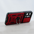 Pouzdro pro Xiaomi Redmi 12, CamShield Slide, červené