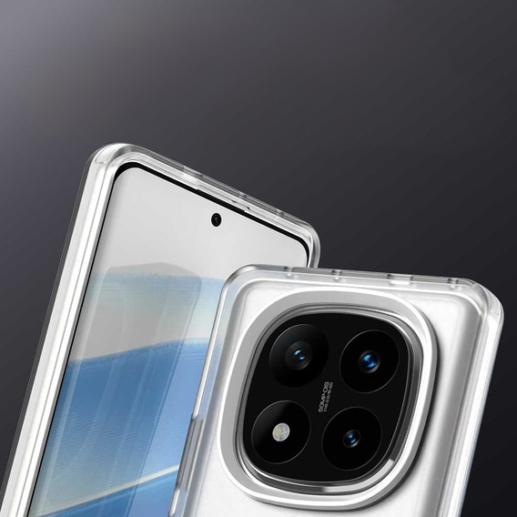 Pouzdro pro Xiaomi Redmi Note 14 Pro 5G / Poco X7 5G, Fusion Hybrid, pro MagSafe, průhledné