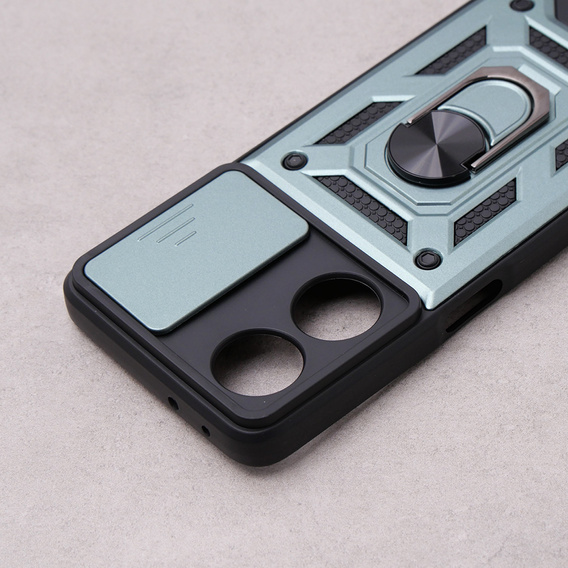 Pouzdro pro Oppo A98 5G, CamShield Slide, zelený