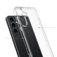 Pouzdro pro Samsung Galaxy S24+ Plus, Fusion Hybrid, s ochranou fotoaparátu, průhledné