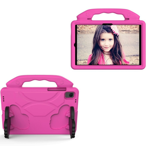 Dětské pouzdro pro Samsung Galaxy tab A8 10.5 SM-X200 SM-X205, dětské pouzdro s rukojetí, modré