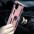 Pancéřové pouzdro pro Samsung Galaxy A51, Nox Case Ring, růžové rose gold