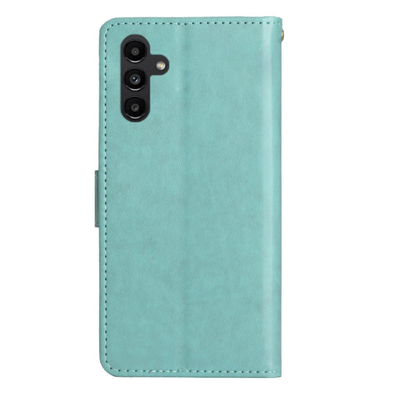 Klopové pouzdro pro Samsung Galaxy A14 4G/5G, Mandala Flower, zelené