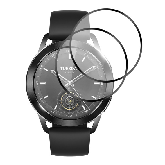 2x hybridní sklo ERBORD pro Xiaomi Watch S3
