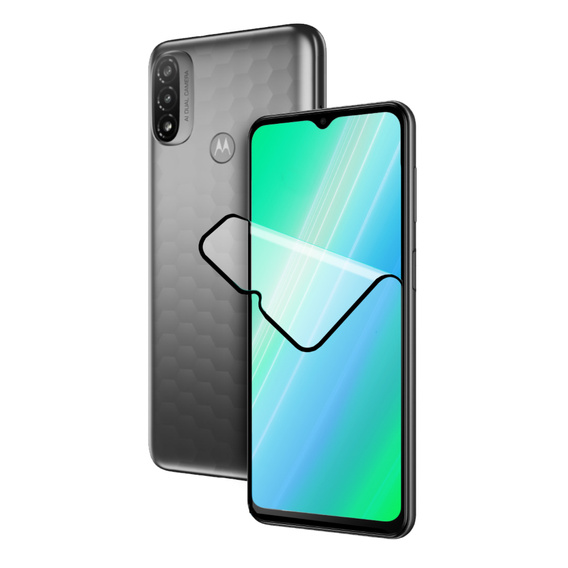 2x keramické hybridní sklo ERBORD pro Motorola Moto E20/E30/E40