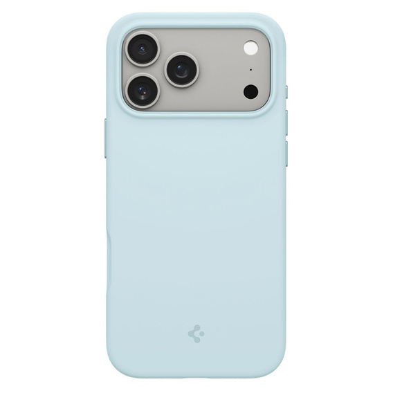 Spigen pouzdro pro iPhone 17 Pro, Silicone Fit MagSafe, Mute Blue
