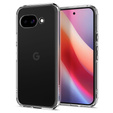 Pouzdro Spigen pro Google Pixel 9A, Ultra Hybrid, průhledné + 9H tvrzené sklo