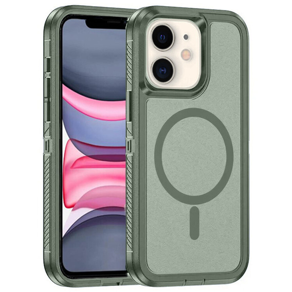 Pouzdro s rámečkem pro iPhone 11, pro MagSafe, zelené