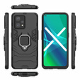 Pouzdro pro Realme 9 Pro+ Plus / Realme 9 4G, Kickstand Ring, černé