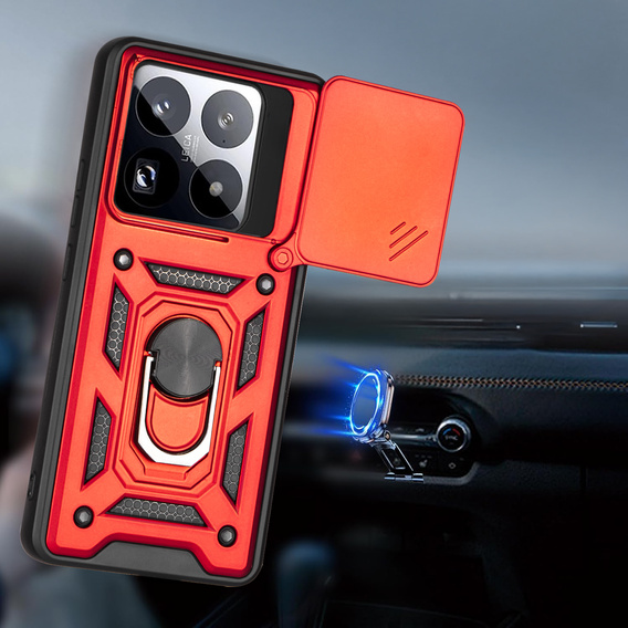 Pancéřové pouzdro CamShield Slide s krytem fotoaparátu a kroužkem pro Xiaomi 15T