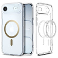 Spigen Ultra Hybrid MagSafe pouzdro pro iPhone Air, čiré / zlaté
