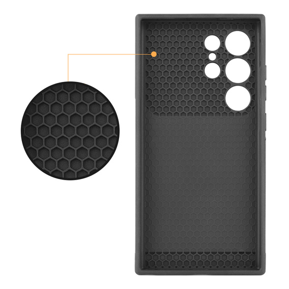 Pouzdro pro Samsung Galaxy S24 Ultra, ERBORD MagProtect Slide Camera, fialové