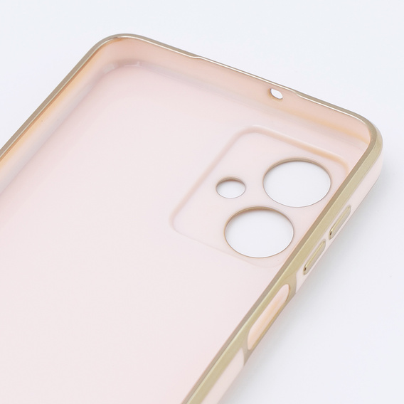 Pouzdro pro Motorola Moto G54 5G, Glamour CamShield, růžové rose gold