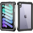 Vodotěsné pouzdro IP68 pro iPad mini 8.3" 2021 (6 gen.) / iPad mini 8.3" 2024 (7 gen.), černé