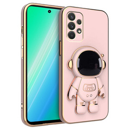Pouzdro pro Samsung Galaxy A52 / A52s, Astronaut, růžové rose gold