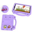 Dětské pouzdro pro iPad mini 7.9" 2019/2015/2014/2013/2012 (5/4/3/2/1 gen.), Cute Patterns, se stojánkem, fialové