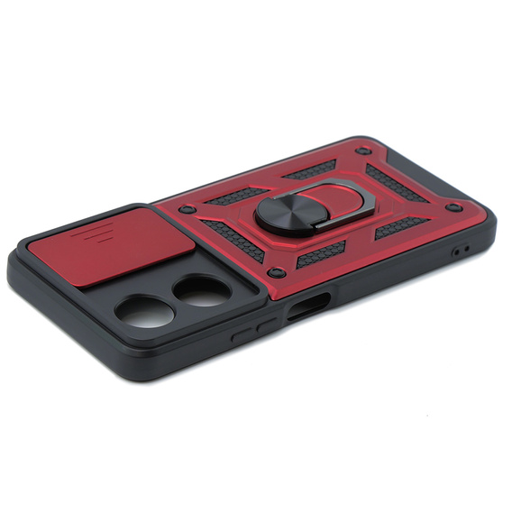 Pouzdro pro Oppo A58 4G, CamShield Slide, červené