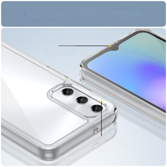 Pouzdro pro Samsung Galaxy A05s 4G, Fusion Hybrid, průhledné