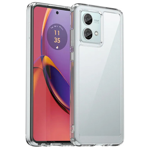 Pouzdro pro Motorola Moto G84 5G, Fusion Hybrid, průhledné