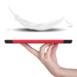 Pouzdro pro Samsung Galaxy Tab S9 FE, trojité, červené