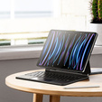 Pouzdro + klávesnice iPad Pro 12.9" 2022/2021/2020 (6/5/4 gen.), Dux Ducis Keyboard TouchPad, černé