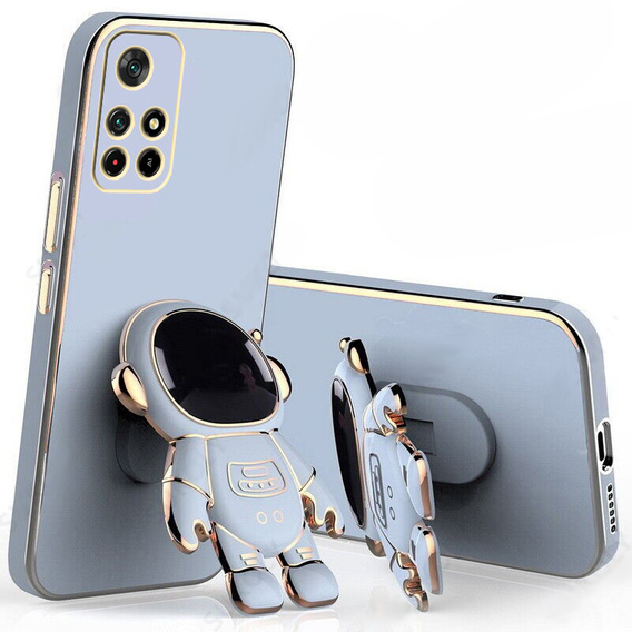 Pouzdro pro Xiaomi Redmi Note 11 Pro 4G / 5G, Astronaut, modré