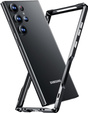 Pouzdro LUPHIE pro Samsung Galaxy S24 Ultra, Armor Bumper, černé