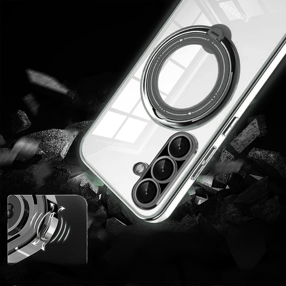 Magnetické pouzdro pro Samsung Galaxy A36 5G, pro MagSafe, černé