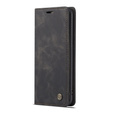 Pouzdro CASEME pro Samsung Galaxy S7 Edge, Leather Wallet Case, černé