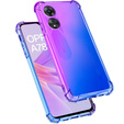 Pouzdro pro Oppo A78 5G, Gradient Dropproof, Fialová / modrá