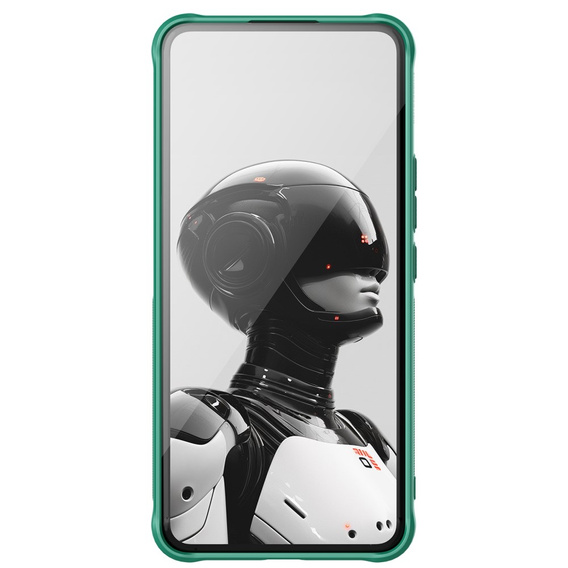 Pouzdro pro Xiaomi 14 Ultra, pancéřované Nillkin, Icelade Prop, pro Magsafe, zelené
