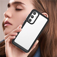 Pouzdro pro Samsung Galaxy A55 5G, Fusion Hybrid, transparentní / černé