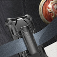 Pouzdro pro Samsung Galaxy S23, Heavy Duty Ring Belt Clip, modré