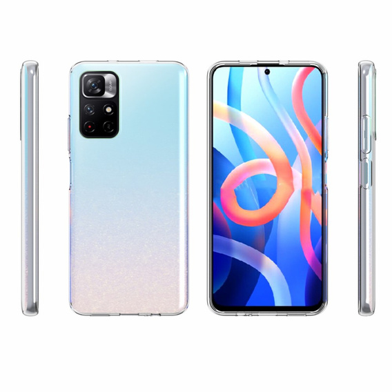 Tenké pouzdro pro Xiaomi Poco M4 Pro 5G / Redmi Note 11S 5G, Slim, průhledné