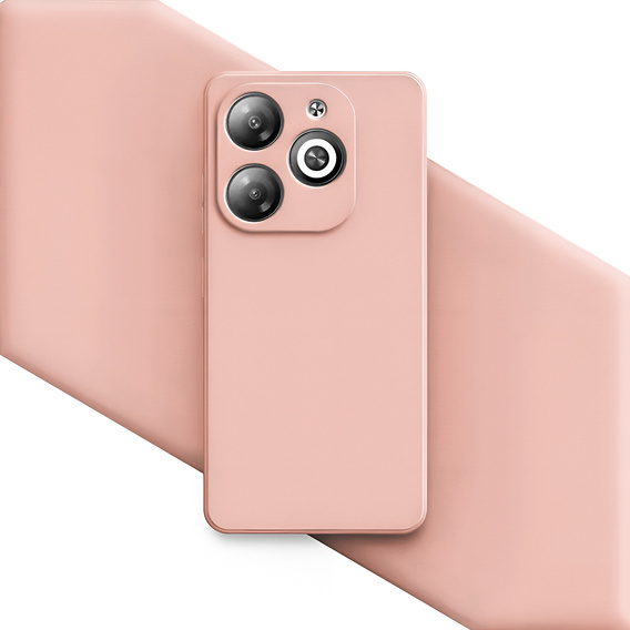 Pouzdro pro Infinix Hot 40i, Silicone Lite, růžové