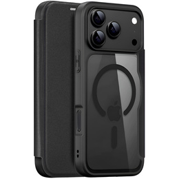 Dux Ducis pouzdro pro iPhone 17 Pro, Skin X Pro, s klopou, pro MagSafe, černé