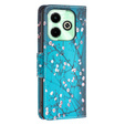 Klopové pouzdro pro Infinix Hot 40i, Wallet, Sakura modré