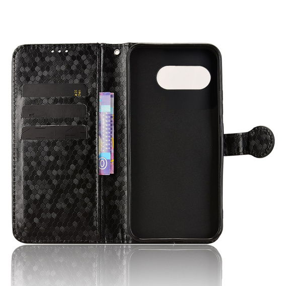 Flipové pouzdro pro T Phone 3 5G, Wallet Rhombus, černé